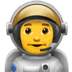 👨‍🚀 man astronaut display on Apple